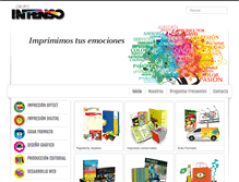 Tablet Screenshot of grupointenso.com